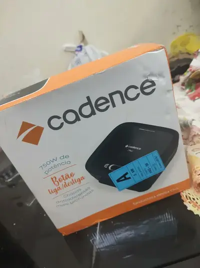 foto de Grill Chapa Elétrica Cadence San400 Click Crepeira Hamburger Wafer Crepioca Omeleteira 110v Ou 220v