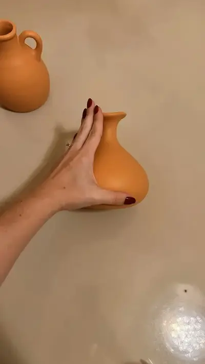 foto de Dupla De Vaso Bojudo E Jarro Boho Decoração De Sala E Casa