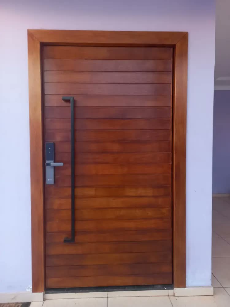foto de Fechadura Digital EZVIZ DL05 de Embutir, Wi-Fi, Sem Hub, Biometria, App, Senha, IP65 Resistente a Água