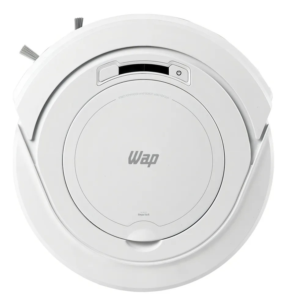 Robô Aspirador de Pó WAP ROBOT W90 PÉROLA Automático 3 em 1