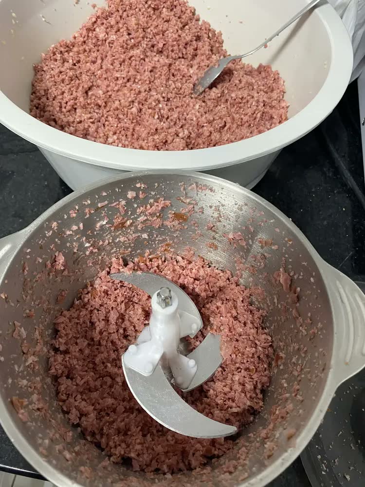 foto de Processador de alimentos triturador alho elétrico 3 litros cor inox