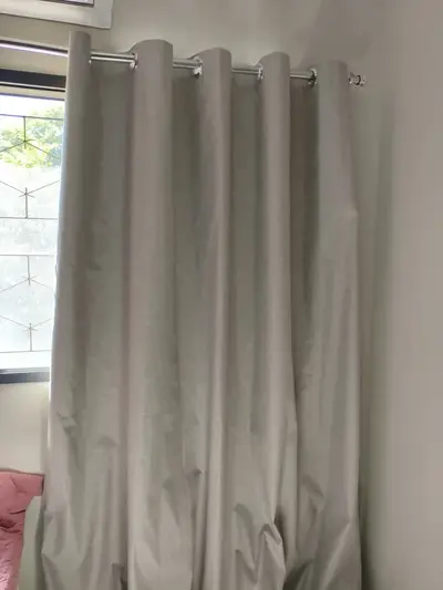 foto de Cortina Linho Vedação 100% Blackout 4m X 2,30 M Tecido
