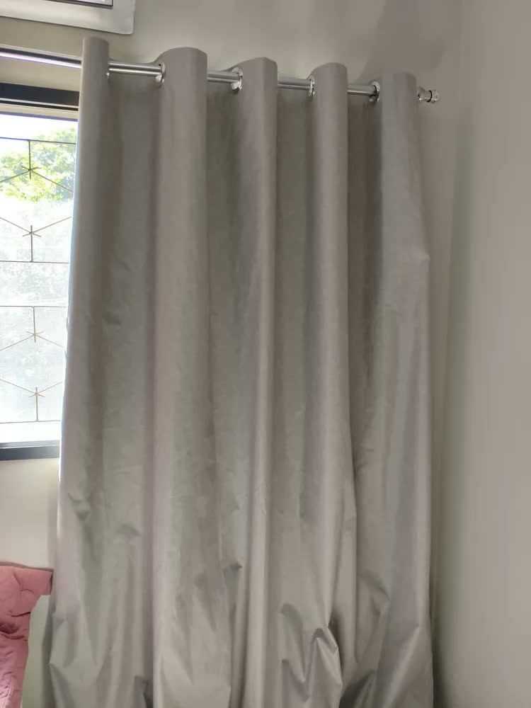foto de Cortina Linho Vedação 100% Blackout 4m X 2,30 M Tecido