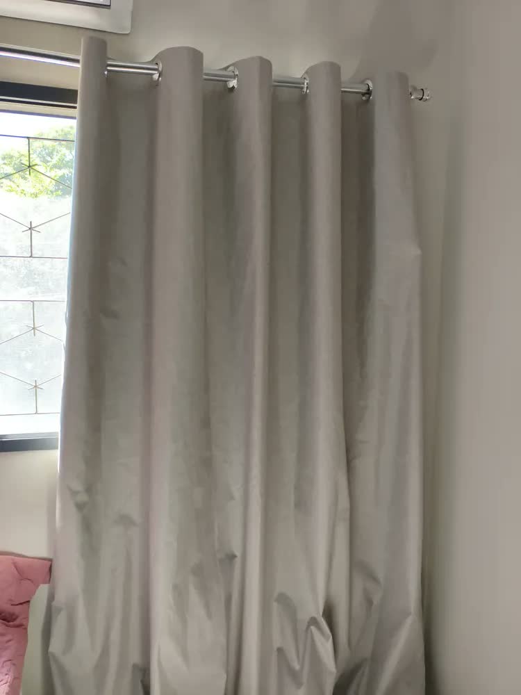 foto de Cortina Linho Vedação 100% Blackout 4m X 2,30 M Tecido