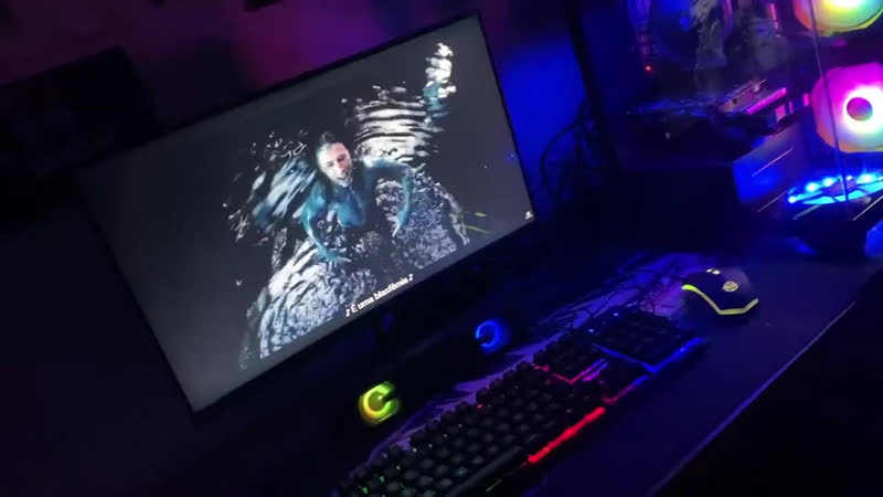 foto de Cadeira Gamer Mancer Cycles Z Moon, Preto E Roxo