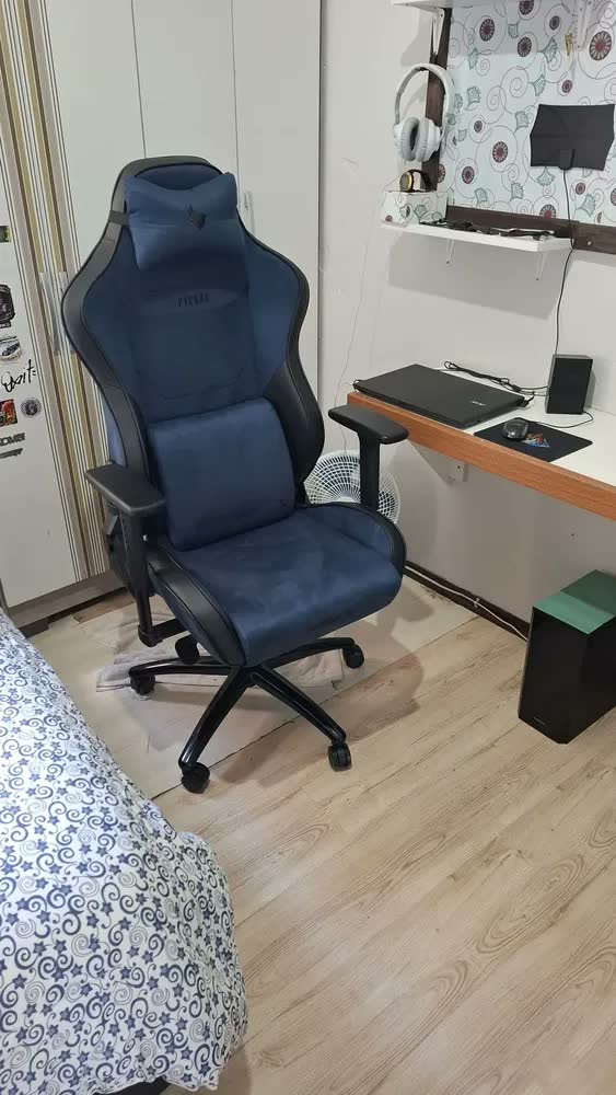 foto de Cadeira Gamer Pichau Omega S, Deep Blue, Pch-omgs-dpb