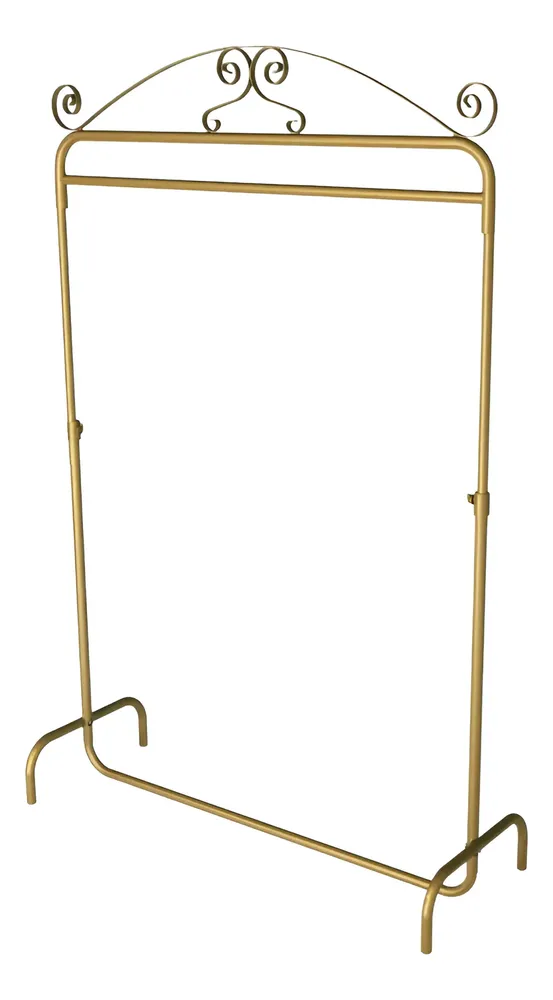 Arara De Roupa Cabideiro De Chão Vintage Theway 1m Premium