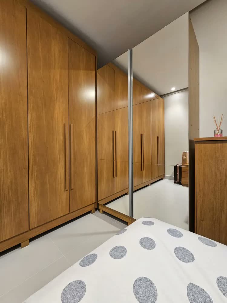 foto de Sapateira 1 Porta Com Espelho Gold Gelius Cor Naturale
