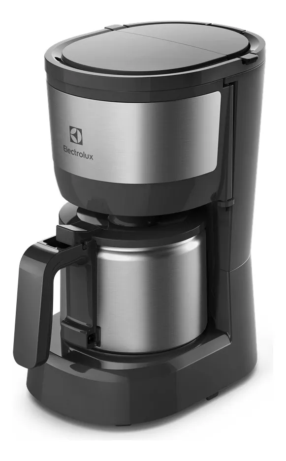 Cafeteira Elétrica Electrolux Efficient com Jarra de aço Inox 15 xicaras 600ml ECM12