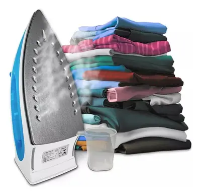 foto de Ferro De Passar Roupas A Vapor 1300w Kian Cor Azul