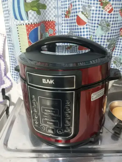 foto de Panela Pressão Elétrica Feijão,arroz,carne 6litros Inox