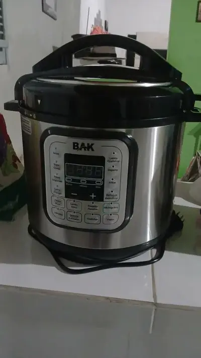 foto de Panela Pressão Elétrica Feijão,arroz,carne 6litros Inox