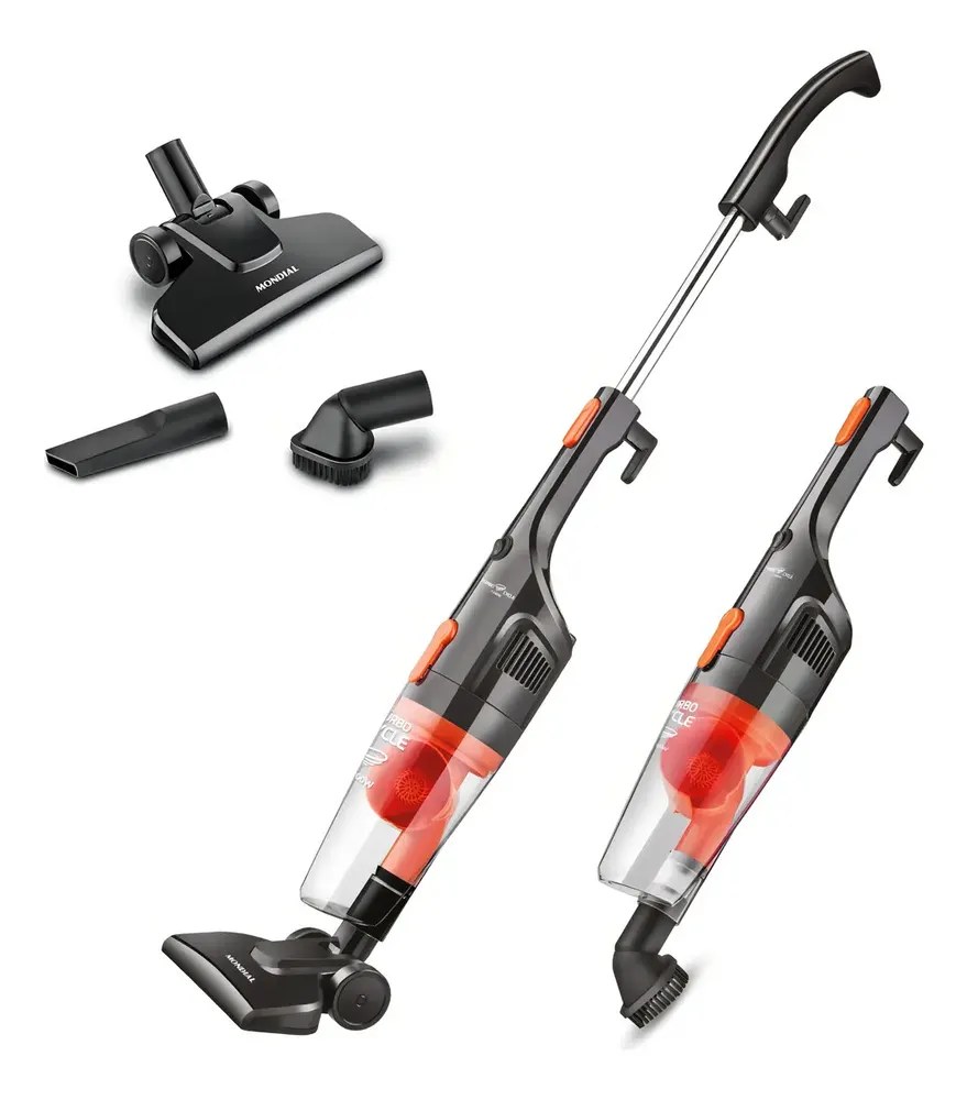 foto de Aspirador De Pó Vertical Turbo Cycle Mondial Preto AP-35