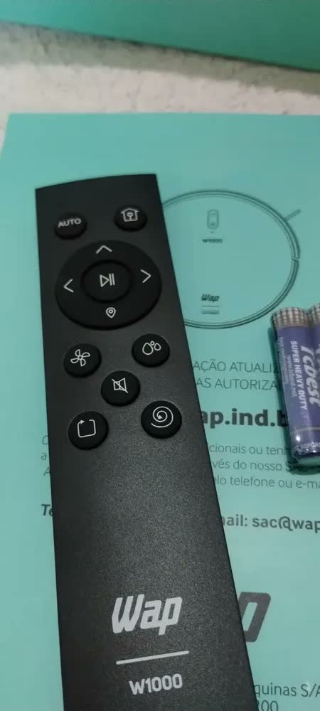 foto de Robô Aspirador Com Mapeamento Wap Robot W1000 Alexa Google