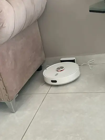 foto de Robô Aspirador de Pó 3 em 1 – Varre Aspira e Passa Pano com Lds Mapeamento Lydsto R1D Compatível com XiaoMi Home