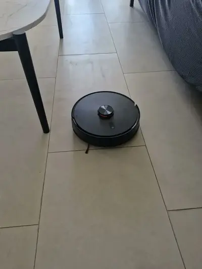 foto de Robô Aspirador de Pó 3 em 1 – Varre Aspira e Passa Pano com Lds Mapeamento Lydsto R1D Compatível com XiaoMi Home Branco