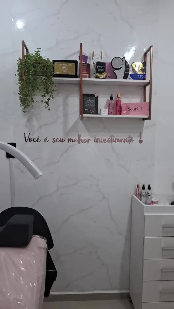 foto de Prateleira Nicho Estilo Industrial Moderna Suspensa Promoção