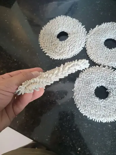 foto de 4 Esfregões MOP Xiaomi S10+ X10 Plus Compatível Robô Aspirador Cinza
