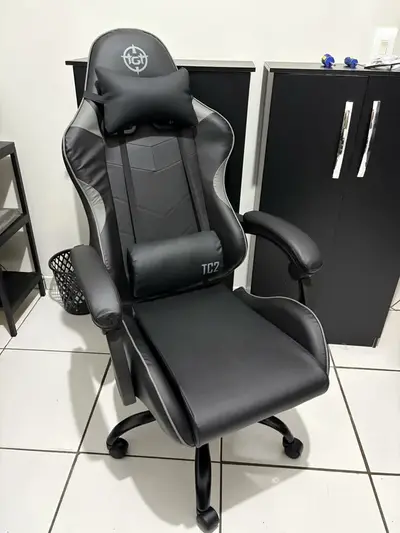 foto de Cadeira Gamer Tgt Heron Tc2, Preto, Tgt-hrtc-bl03