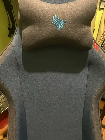 foto de Cadeira Gamer Pichau Donek Signature, Tecido, Vermillion