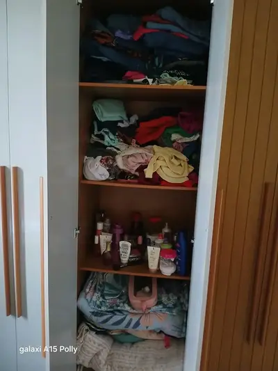 foto de Guarda Roupa Casal Toronto Mdf 8 Portas Moderna Mobília Cor Naturalle