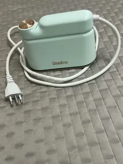 foto de Ferro A Vapor Portátil Gaabor Aquecimento Rápido Modo Dupla Cor Verde