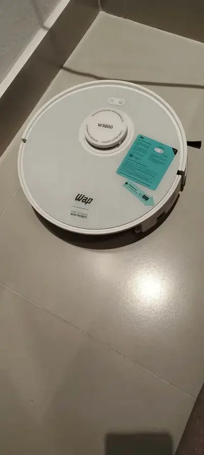 foto de Aspirador Robô WAP W3000 com Sensor Anticolisão e Mapeamento LSD e SLAM Bivolt