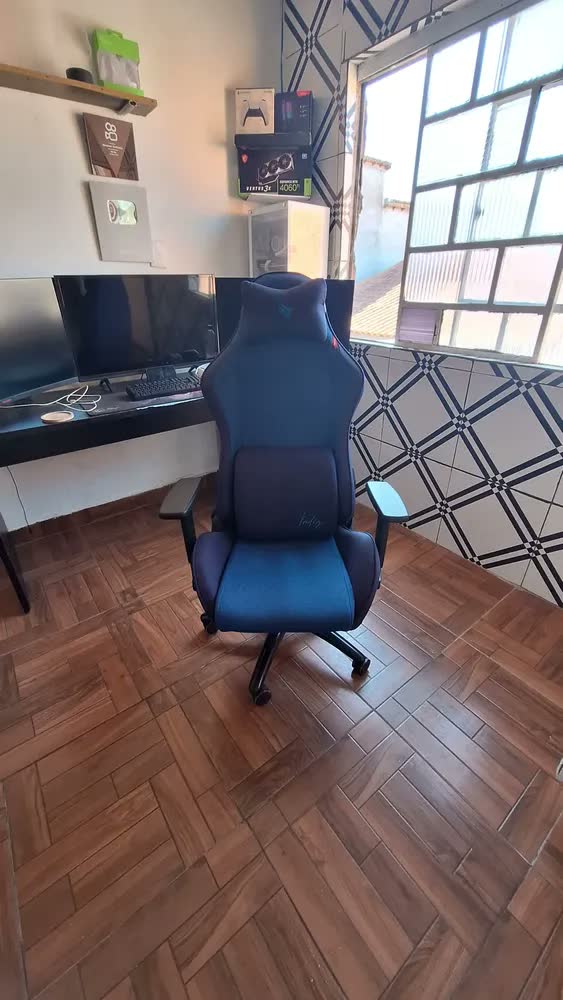 foto de Cadeira Gamer Pichau Donek Signature, Tecido, Siena