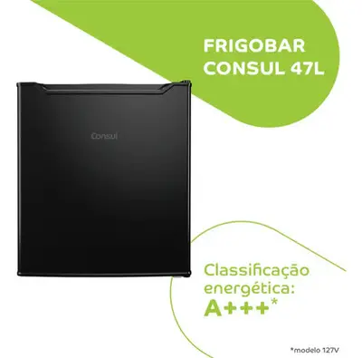 foto de Frigobar 47 Litros Consul Preto - Crc04ae