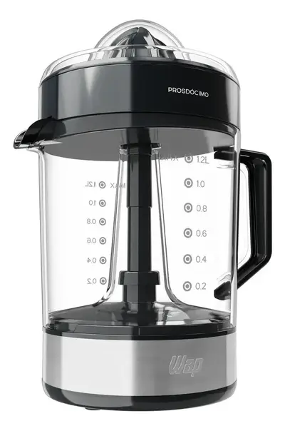 foto de Espremedor de Frutas 1,2L WAP WJ1200 40W com Acionamento Automático e Dois Ajustes de Espremedor 220V