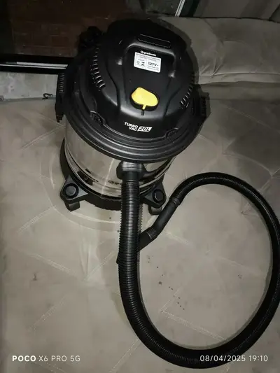foto de Aspirador De Pó E Água Inox Multiuso Soprador Com Bico Extratora 20l 1200w Turbo Vac Pgac200 Gradiente