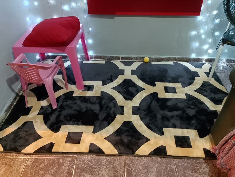 foto de Tapete Carpete Flannel 2x1,50 Veludo Estampas Modernas Tabaco Supremo