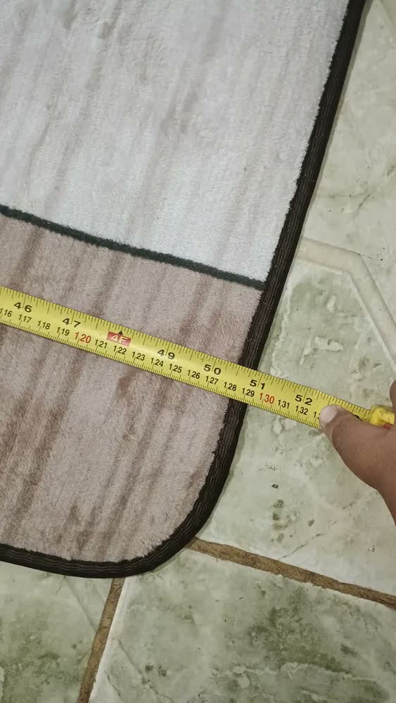 foto de Tapete Carpete Flannel 2x1,50 Veludo Estampas Modernas Tabaco Supremo