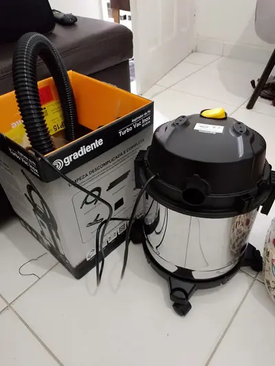 foto de Aspirador De Pó E Água Inox Multiuso Soprador Com Bico Extratora 12l 1200w Turbo Vac Pgac120 Gradiente