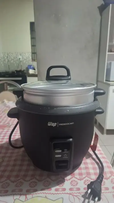 foto de Panela Elétrica De Arroz Wap Wrc1000 2 Em 1 Gray Stone 127V