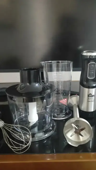 foto de Mixer Turbo Kian 3 em 1 de 1000W com 5 Velocidades