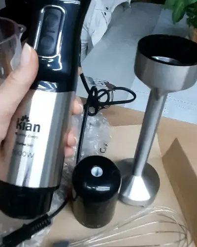 foto de Mixer Turbo Kian 3 em 1 de 1000W com 5 Velocidades