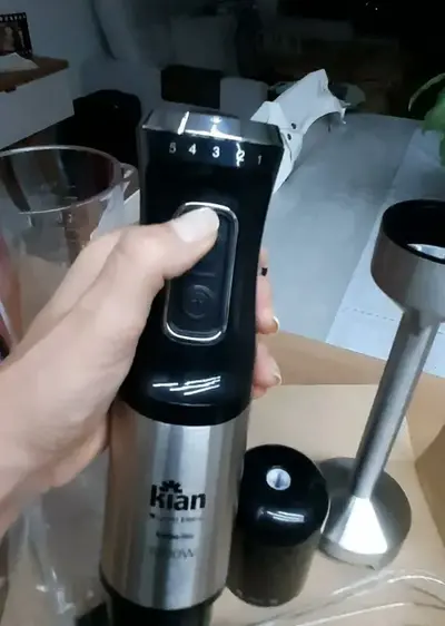 foto de Mixer Turbo Kian 3 em 1 de 1000W com 5 Velocidades