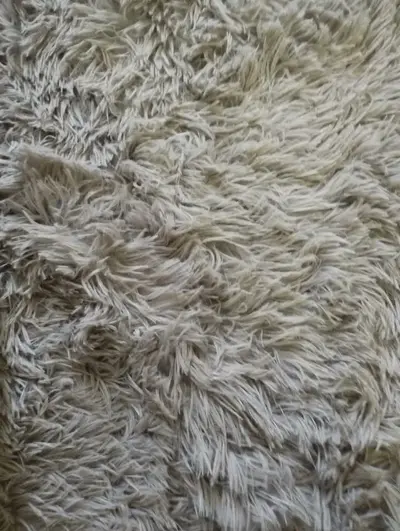 foto de Tapete Redondo 140 Cm Peludo Felpudo Macio Para Sala Quarto