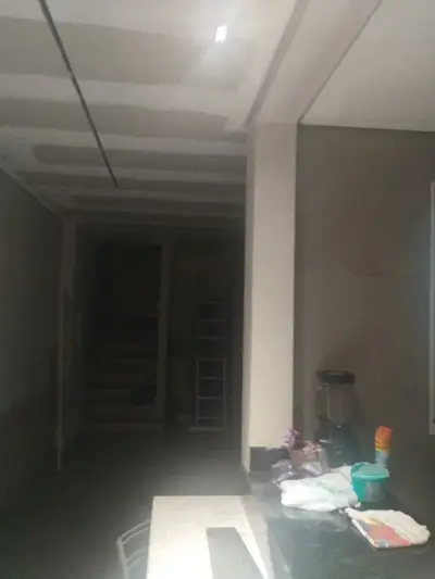foto de Spot Embutir LED VLED Preto 6W Teto 3000K Picco Triplo Linear Quadrado