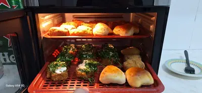 foto de Fritadeira Air Fryer Philco PAF16A 4 Em 1 Painel Digital 16l