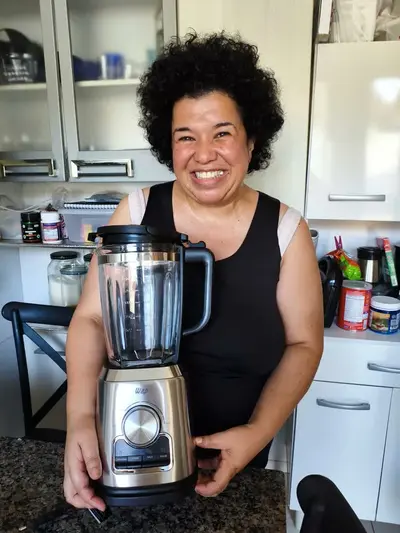 foto de Liquidificador Com Copo De Vidro Wap Wb2000 2l 900w Cinza