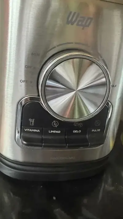 foto de Liquidificador Com Copo De Vidro Wap Wb2000 2l 900w Cinza