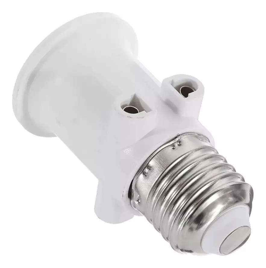 Soquete E27 Bocal Lâmpada Tomada Adaptador