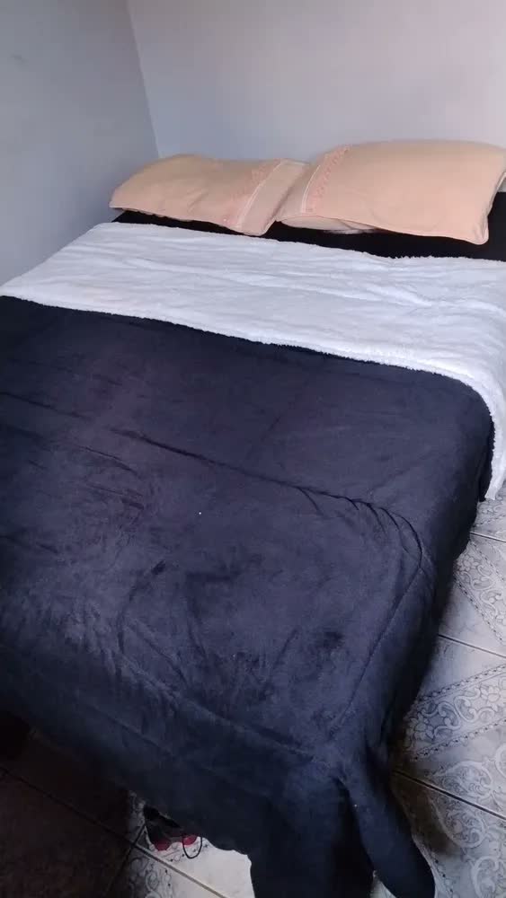 foto de Edredom Casal Queen Manta Pele Lã Carneiro Grosso Quentinho