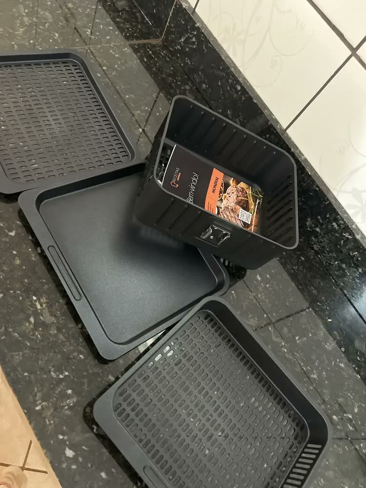 foto de Fritadeira Elétrica AFON-12L-BG Forno Oven 12 Litros Preto Mondial