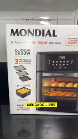 vídeo do produto