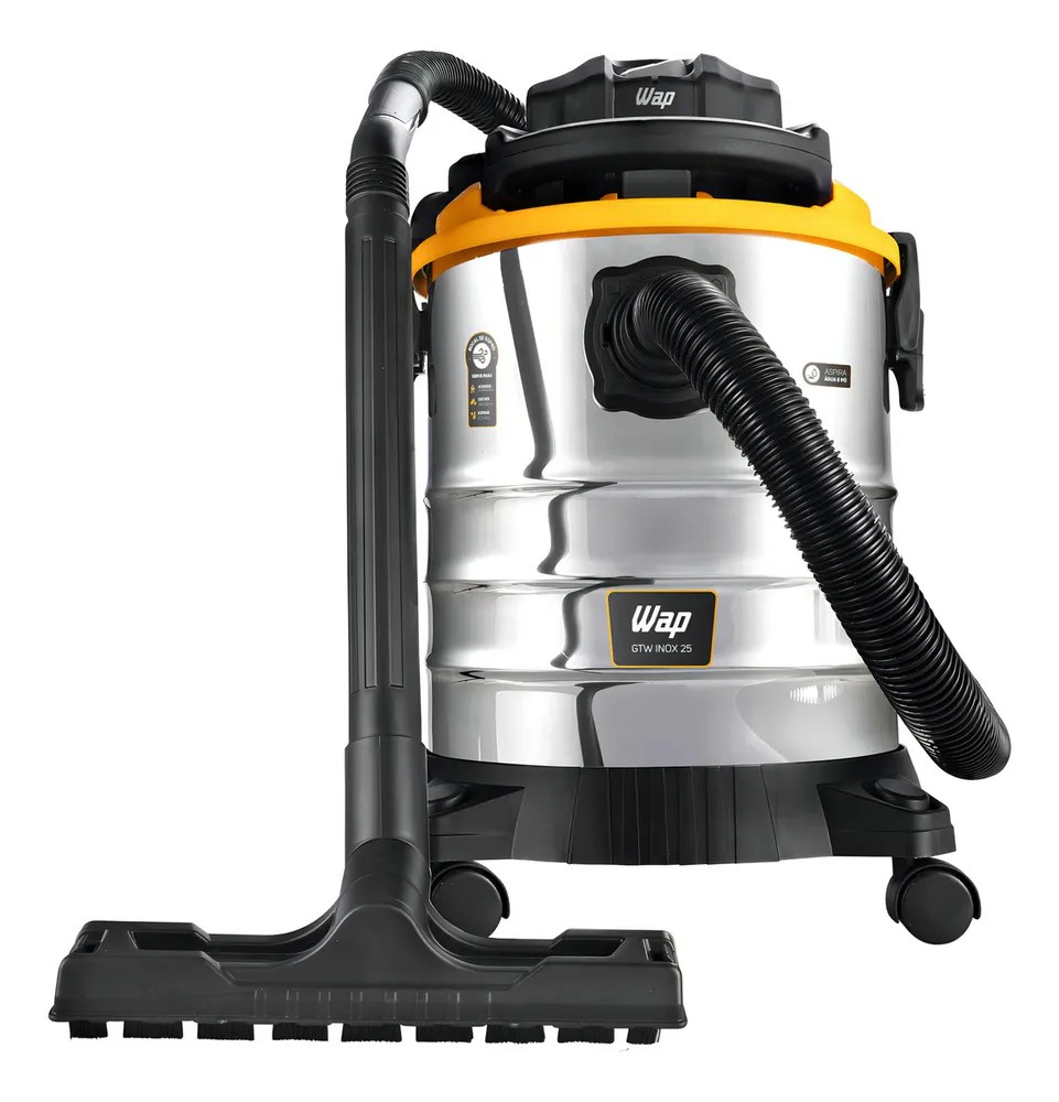 Aspirador de Pó e Água WAP GTW FW010527 com Soprador e Potência de 2000W cor cinza