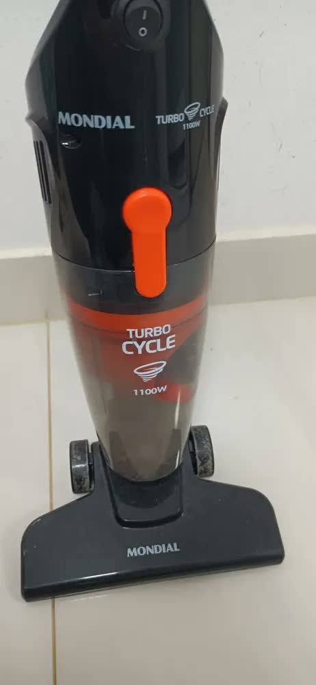 foto de Aspirador De Pó Vertical Turbo Cycle Mondial Preto Ap-35 Preto
