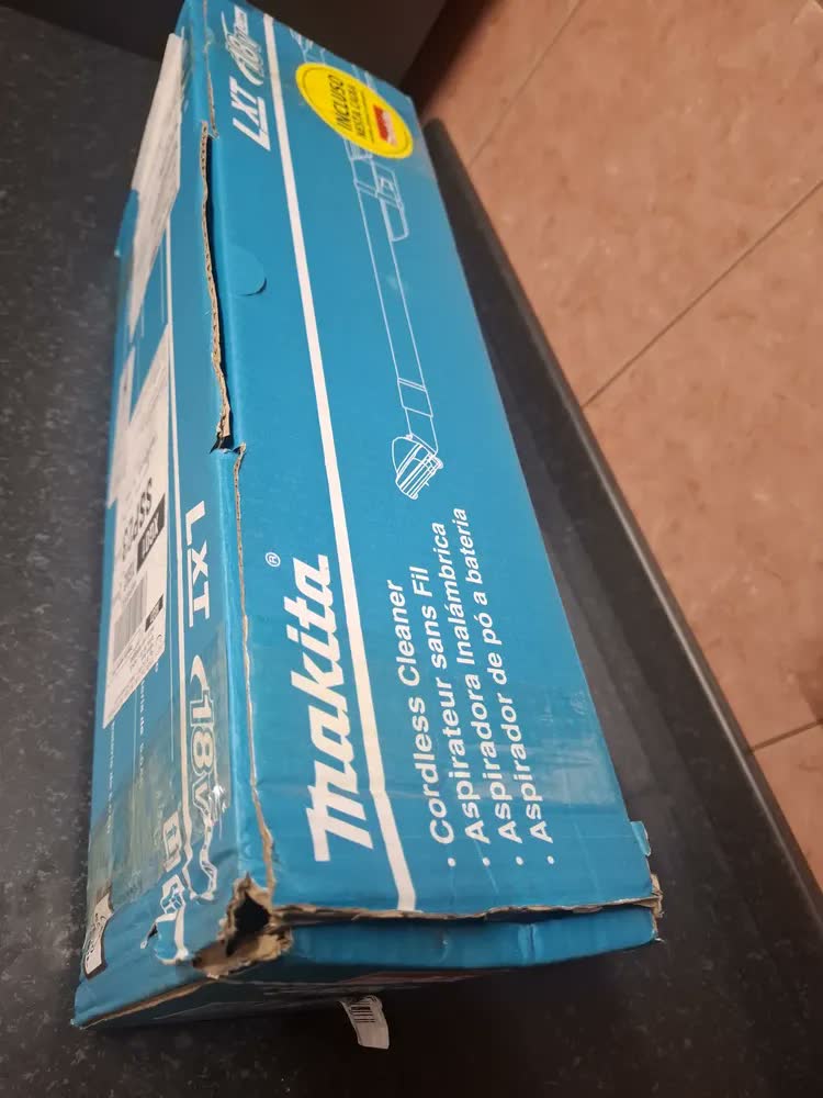foto de Aspirador Pó Makita DCL180Z 18V+Bateria 3Ah+Carregador Bivolt